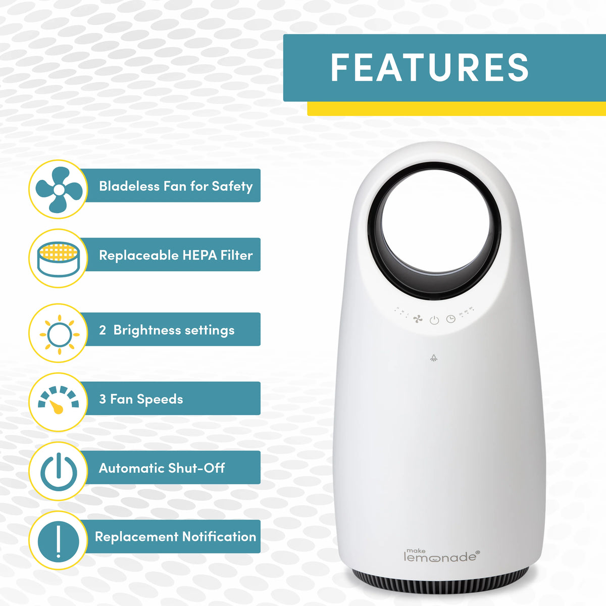 Make Lemonade Halo Air Purifier