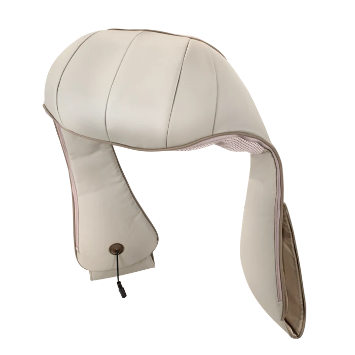 Quad Action Shiatsu Kneading Neck & Shoulder Massager With Heat